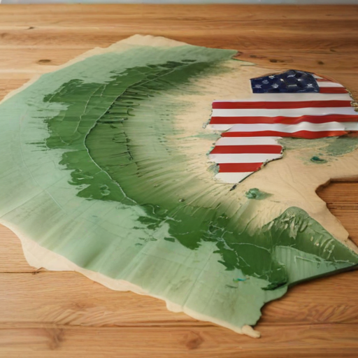 Illustration of Trump's Bold Move: Is Greenland the Next U.S. Territory?