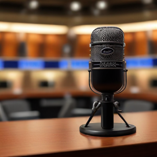 Illustration of Trump's Bold Move: Kari Lake to Head Voice of America?