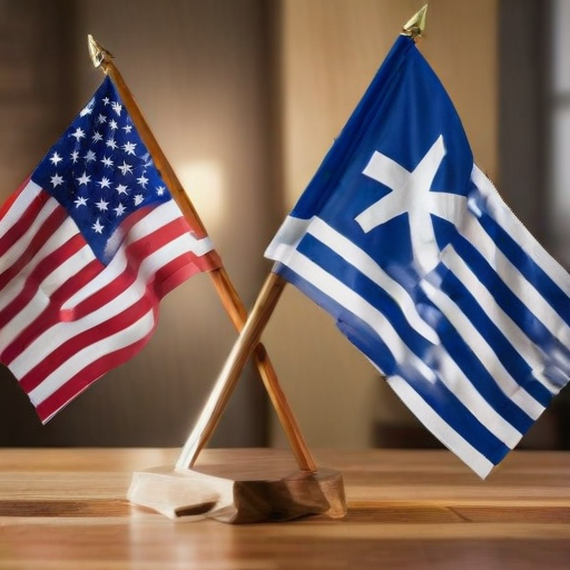 Illustration of Trump's Bold Pick: Guilfoyle to Strengthen Ties with Greece