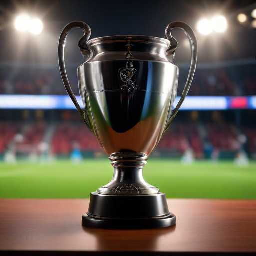 Illustration of UEFA Champions League Thrills: Barcelona and Arsenal Shine While Underdogs Rise!