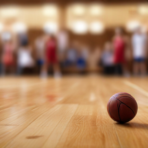 Illustration of Unbeaten Teams Brace for Battle: NCAA Hoops Heats Up!