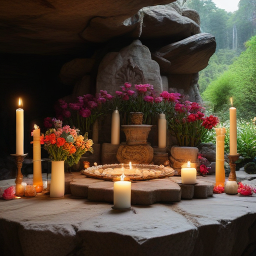Illustration of Unity and Hope Shine at Grotto's Feast of Our Lady of Guadalupe