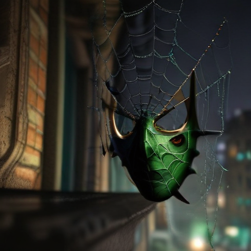 Illustration of "Unmasking the Hunter: A Quirky Take on a Spider-Man Villain"