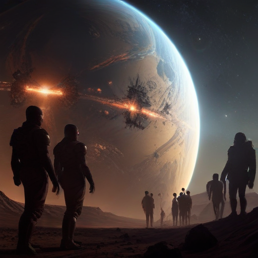 Illustration of Urban Legends: Super Earth Prepares for Battle Against the Illuminate!