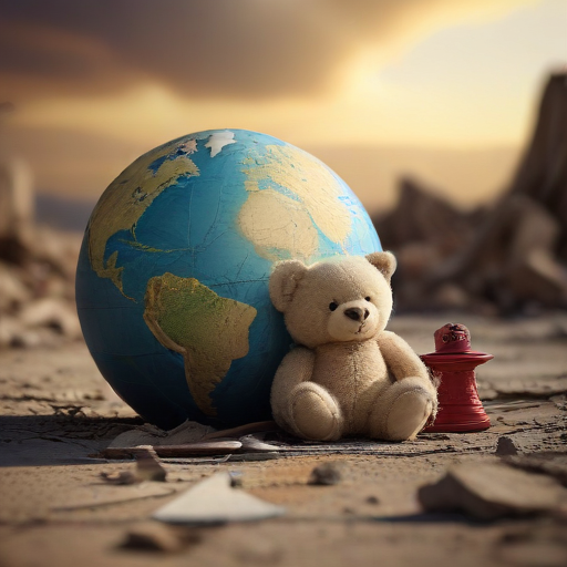 Illustration of Urgent Call for Aid: Vanuatu's Children in Crisis After Earthquakes