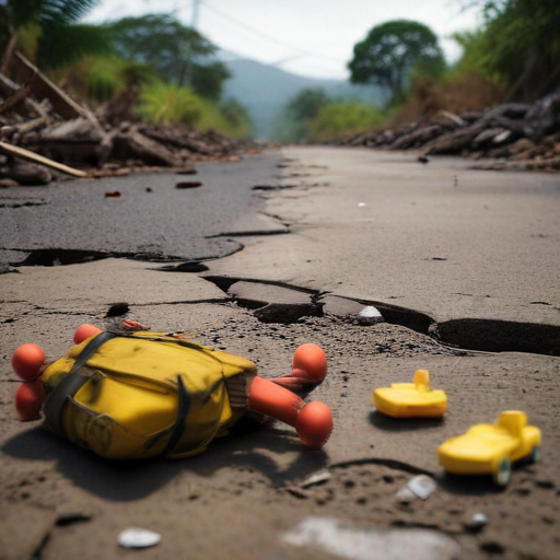 Illustration of Vanuatu's Children Face Urgent Crisis After Devastating Earthquakes