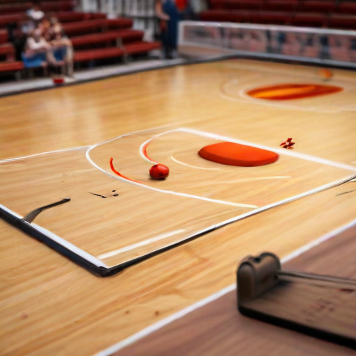 Illustration of Vick's Comeback: Coaching Hoops at Norfolk State University!