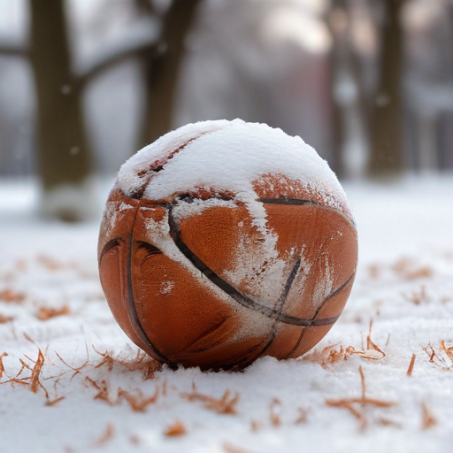 Illustration of Winter Hoops Are Here: Get Ready for the Basketball Blitz!