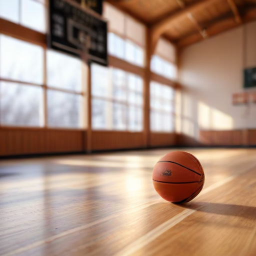 Illustration of Winter Sports Heat Up: High School Basketball Season Kicks Off!