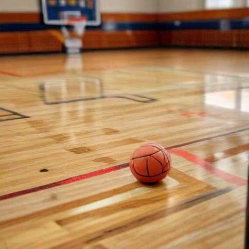 Illustration of Winter Sports Ignite: Kansas High School Basketball Season Kicks Off!