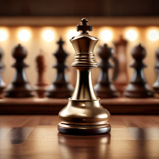 Illustration of Youngest Chess Champ: Gukesh Dommaraju Makes History at 18!