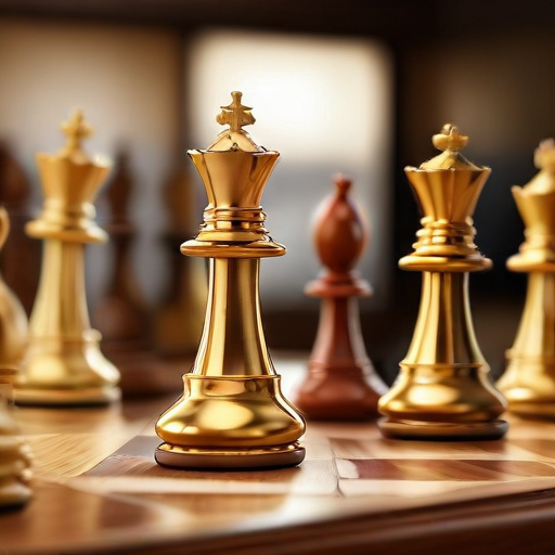 Illustration of Youngest Chess Champion: India's Gukesh Dommaraju Makes History!