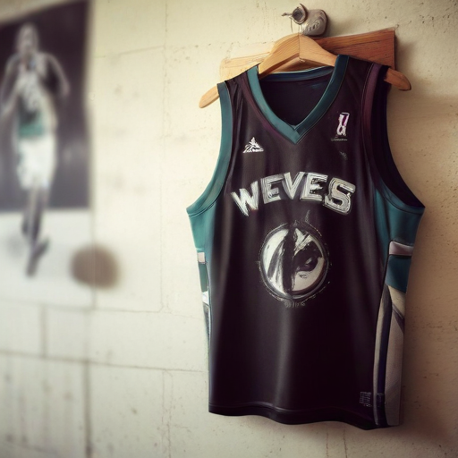 Illustration of Anthony Edwards Shines in New Sprite Ad: A Nod to Timberwolves History