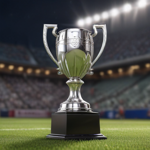 Illustration of Barcelona's Super Cup Triumph: A Clash of Titans Ends 5-2!
