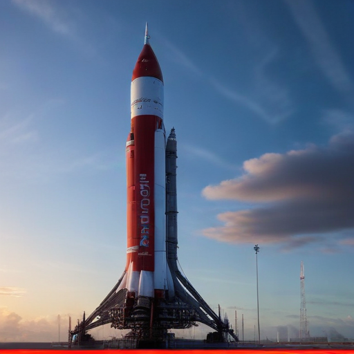 Illustration of Blue Origin's New Glenn Launch Scrubbed: What's Next for Space Ambitions?