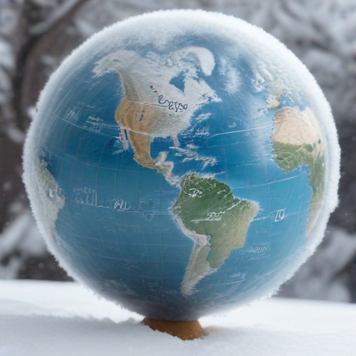 Illustration of Brace for Impact: Winter Storm Blair Set to Blanket 40 States