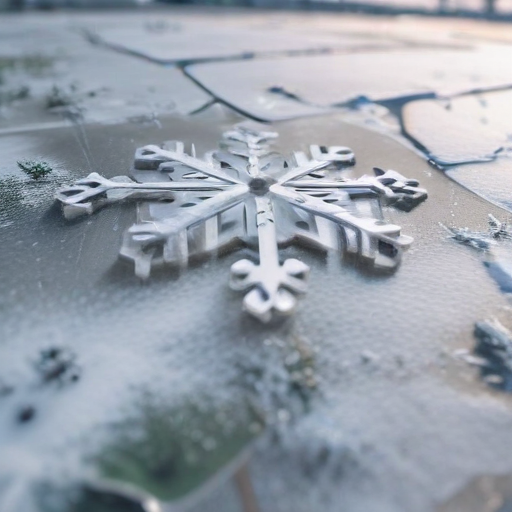 Illustration of Brace for Impact: Winter Storm Blair Set to Blanket 40 States in Snow and Ice