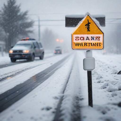 Illustration of Brace for Impact: Winter Storm Blair Threatens Major Travel Disruptions!
