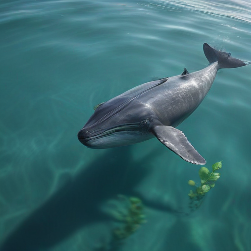 Illustration of Breathing Easier: Legislation and Hope for Rice's Whale Survival