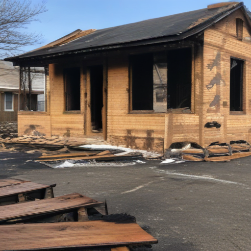 Illustration of Bronx Blaze Leaves Families Homeless: A Community Rallies for Support