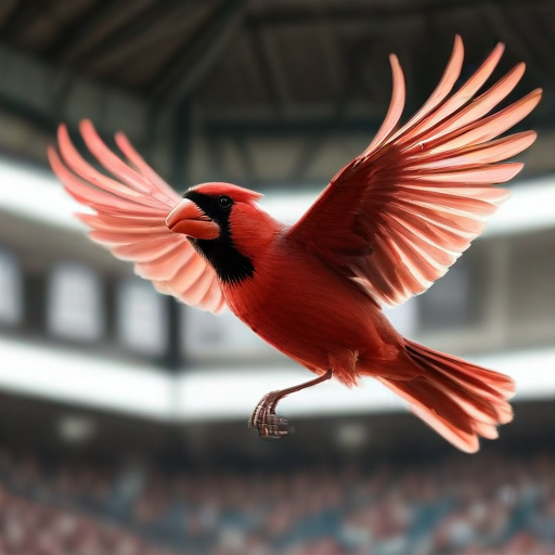 Illustration of Cardinals Soar to Victory: A Promising Finale for Murray and His Crew