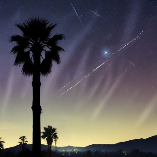 Illustration of Catch the Quadrantids: Southern California's Celestial Spectacle Awaits!