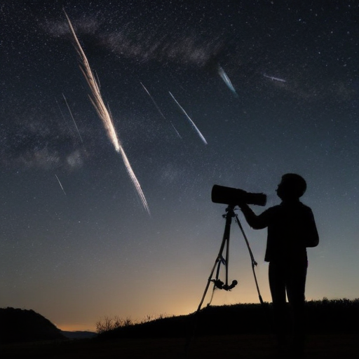 Illustration of Catch the Spectacular Quadrantids Meteor Shower: Skywatching Tips Revealed!