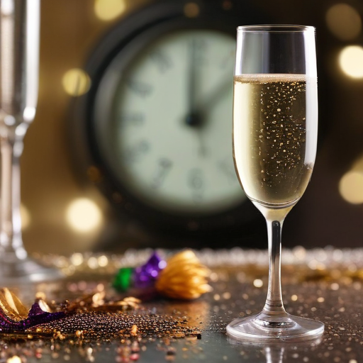 Illustration of Cohen and Cooper's New Year’s Eve Bash: Laughter, Shots, and Celebrity Surprises!