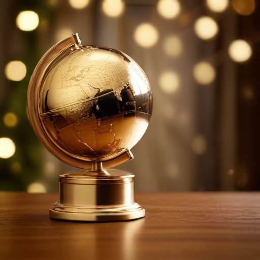 Illustration of Demi Moore's Golden Globe Win: A Triumph of Resilience and Reinvention