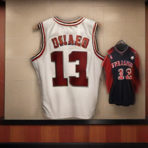 Illustration of Derrick Rose's No. 1 Jersey Retirement: A Chicago Love Story
