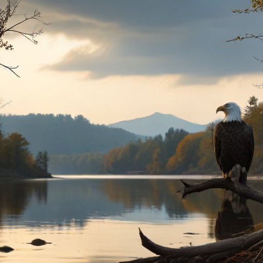 Illustration of Eagles at Risk: Uncovering the Hidden Dangers in Pennsylvania's Waters