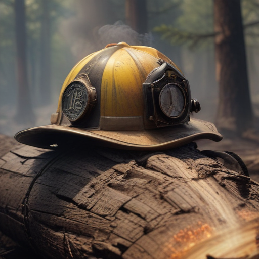 Illustration of L.A. Firefighters Face Deadly Wildfires Amid Budget Cuts