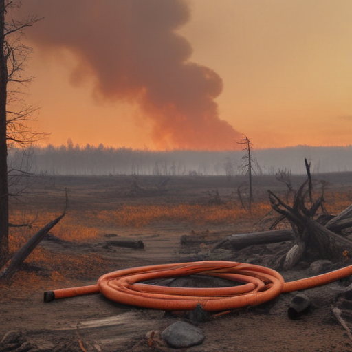 Illustration of Los Angeles Wildfires: A Crisis Unfolds Amidst Arson Suspicions and Devastation