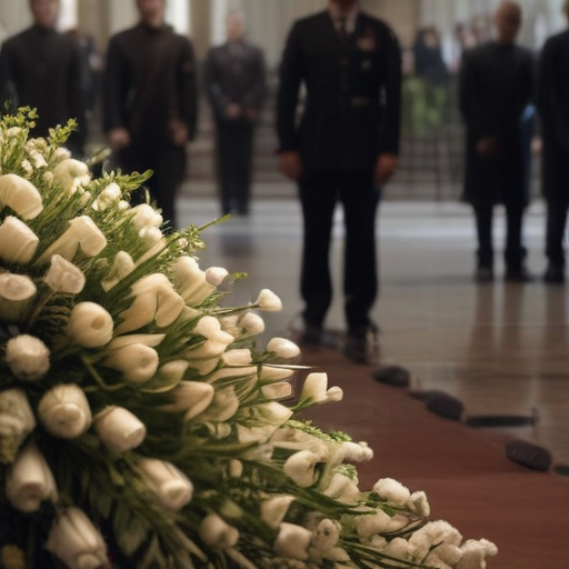 Illustration of Michelle Obama's Absence Sparks Speculation at Carter's State Funeral
