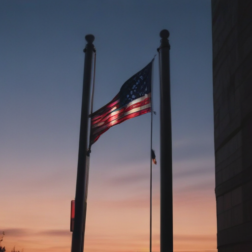 Illustration of Nation Unites to Honor Jimmy Carter: A Day of Mourning