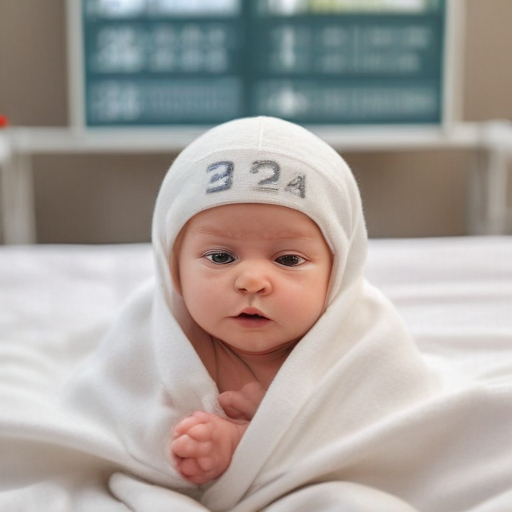 Illustration of New Year, New Beginnings: Meet the First Baby of 2024!
