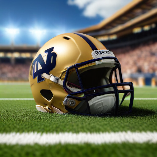 Illustration of Notre Dame Football: A Historic Win and a New Chapter Begins