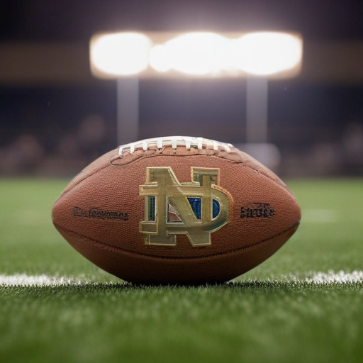 Illustration of Notre Dame Football: Excitement Builds for 2024 Season and Playoff Potential!