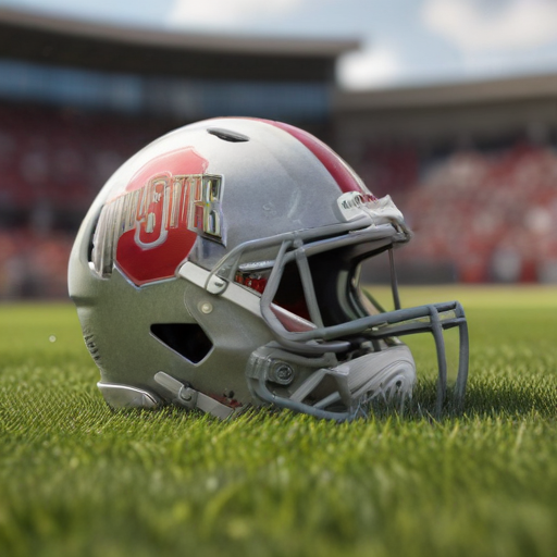 Illustration of Ohio State QB Overcomes Injury to Lead Team to Cotton Bowl Victory