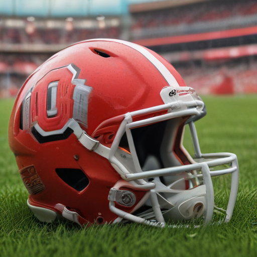 Illustration of Ohio State's Howard Shows Grit Amid Injury in Cotton Bowl Showdown