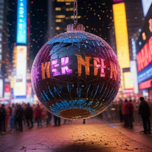 Illustration of Rain or Shine: Times Square Welcomes 2025 with an Unforgettable Celebration!