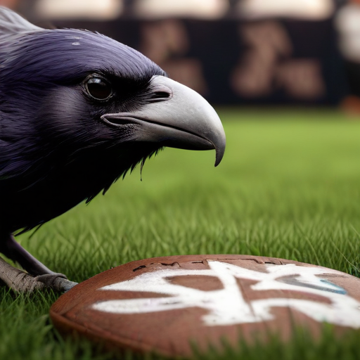 Illustration of Ravens Hold Breath: Pro Bowl Star Zay Flowers Injured Ahead of Playoffs