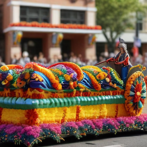Illustration of Rose Parade 2025: Stunning Floats Dazzle, San Diego Zoo Takes Top Honor!