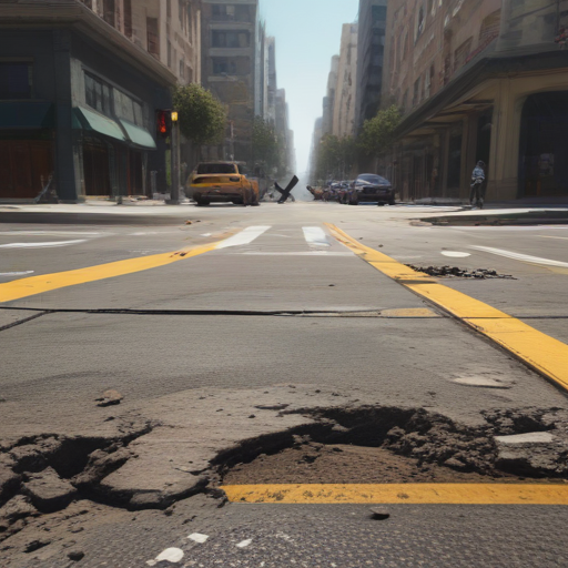 Illustration of Shaking San Francisco: Earthquake Reminds Residents to Be Prepared!