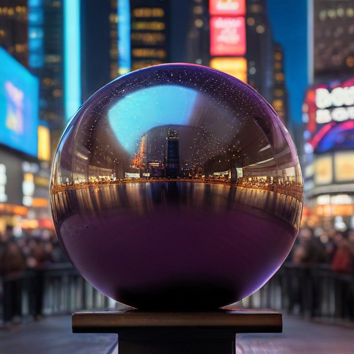 Illustration of Times Square Prepares for a Night of Spectacle: 2025 New Year’s Eve Ball Drop!