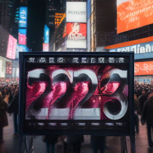 Illustration of Times Square Welcomes 2025: A Night of Spectacle and Unity