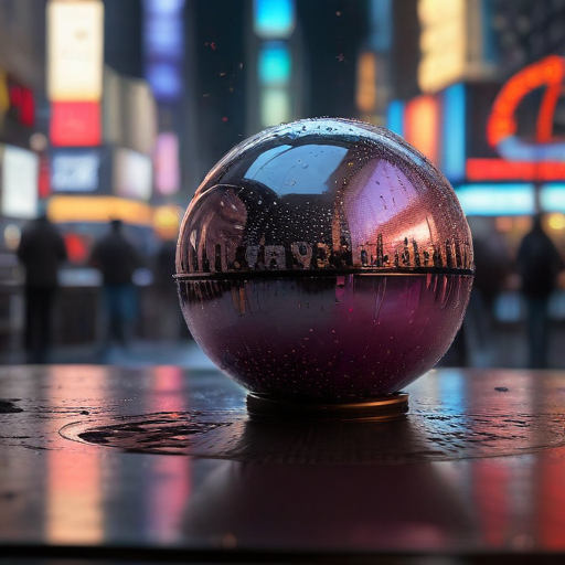 Illustration of Times Square's New Year’s Eve: Dreams, Rain, and a Million Cheers