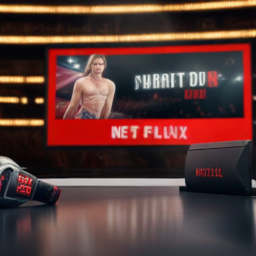 Illustration of WWE's Historic Shift: Monday Night Raw Goes Streaming on Netflix!