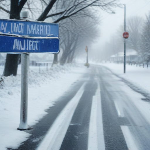 Illustration of Winter Storm Blair: Prepare for a Weekend of Chaos and Ice!