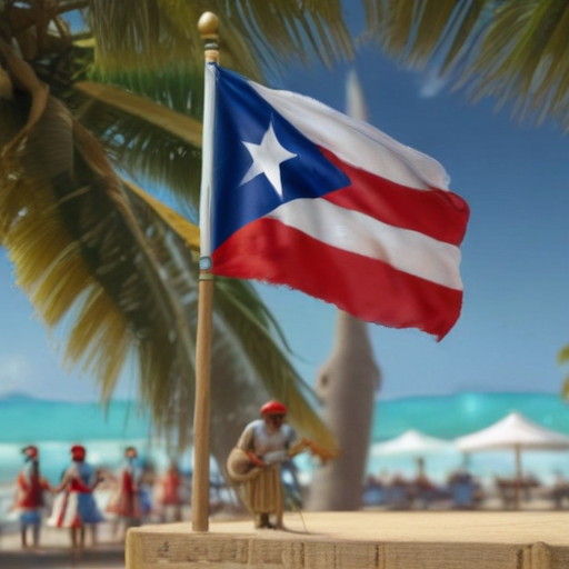 Illustration of Bad Bunny's Epic Puerto Rico Residency: A Celebration of Roots and Rhythm